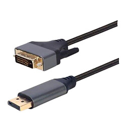 Кабель Cablexpert DisplayPort-DVI, 1.8 м., Чорний