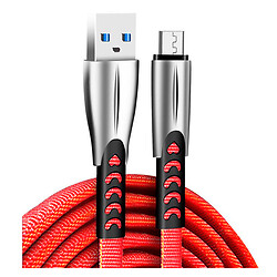 USB кабель ColorWay CBUM011, MicroUSB, 1.0 м., Червоний
