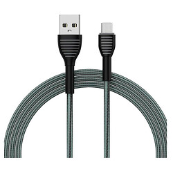 USB кабель ColorWay CBUM041, MicroUSB, 1.0 м., Сірий