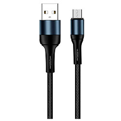 USB кабель ColorWay CBUM045, MicroUSB, 1.0 м., Черный