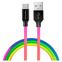 USB кабель ColorWay CBUC018, Type-C, 1.0 м.