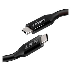 USB кабель Edimax UC4, Type-C, 0.5 м., Чорний