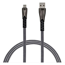 USB кабель Grand-X FM09, MicroUSB, 1.0 м., Чорний