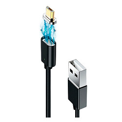 USB кабель Grand-X MG-01M, MicroUSB, 1.0 м., Черный