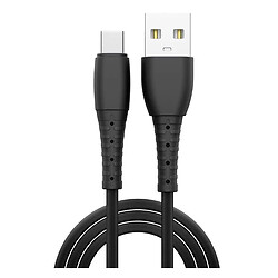 USB кабель Grand-X PC-02, Type-C, 1.0 м., Чорний
