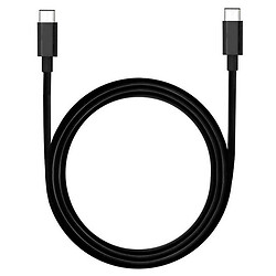 USB кабель Ikos, Type-C, 1.0 м., Чорний