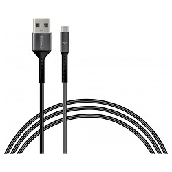 USB кабель Intaleo CB0, MicroUSB, 1.2 м., Чорний