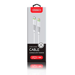 USB кабель Intaleo CBFLEXTL1 Apple iPhone SE 2022 / iPhone 14 Pro Max / iPhone 14 Plus / iPhone 14 Pro / iPhone 14 / iPhone 13 Pro / iPhone 13 Mini / iPhone 13 / iPhone 13 Pro Max / iPhone 12 Mini / iPhone 12 Pro Max, Lightning, 1.2 м., Белый - № 4