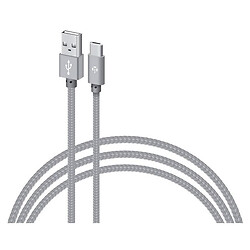 USB кабель Intaleo CBGNYT1, Type-C, 1.0 м., Сірий