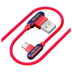 USB кабель Luxe Cube Game, Type-C, 1.0 м., Червоний