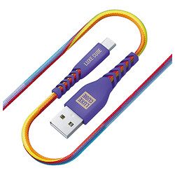 USB кабель Luxe Cube Kevlar, MicroUSB, 1.2 м.