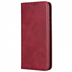 Чохол (книжка) Samsung A346 Galaxy A34 5G, Leather Case Fold, Dark Red, Червоний