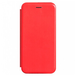 Чехол (книжка) Xiaomi Redmi 6, Premium Leather, Красный