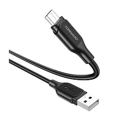 USB кабель TORNADO TX9, MicroUSB, 1.0 м., Чорний