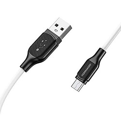 USB кабель TORNADO TX9, MicroUSB, 1.0 м., Білий