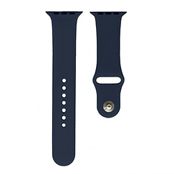 Ремінець Apple Watch 38 / Watch 40, Silicone WatchBand, Midnight Blue, Синій