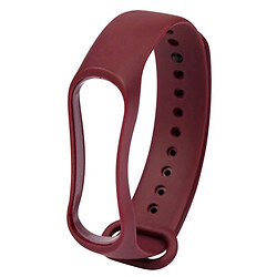 Ремешок Xiaomi Mi Band 7, Silicone, Marsala, Бордовый