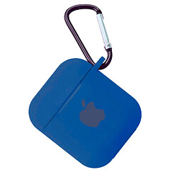 Чохол (накладка) Apple AirPods / AirPods 2, Silicone Classic Case, Синій