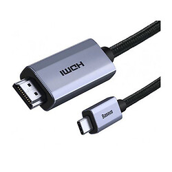 Кабель Baseus WKGQ010001 High Definition Series, HDMI, Type-C, 1.0 м.
