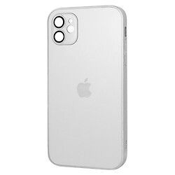 Чохол (накладка) Apple iPhone 12, AG-Glass, Pearly White, MagSafe, Білий
