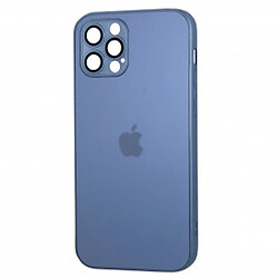 Чохол (накладка) Apple iPhone 12 Pro Max, AG-Glass, Navy Blue, MagSafe, Синій