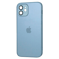Чохол (накладка) Apple iPhone 12, AG-Glass, Sierra Blue, MagSafe, Синій