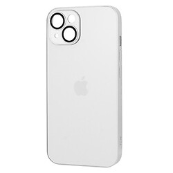 Чохол (накладка) Apple iPhone 13, AG-Glass, Pearly White, MagSafe, Білий