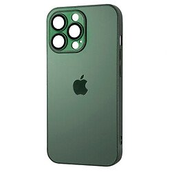 Чохол (накладка) Apple iPhone 13 Pro, AG-Glass, Cangling Green, MagSafe, Зелений