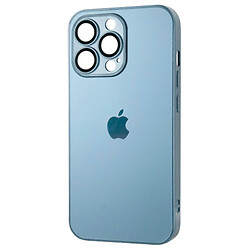 Чохол (накладка) Apple iPhone 13 Pro Max, AG-Glass, Sierra Blue, MagSafe, Синій