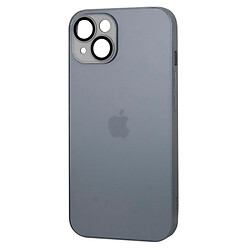 Чохол (накладка) Apple iPhone 14, AG-Glass, Graphite, MagSafe, Сірий