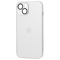 Чохол (накладка) Apple iPhone 14, AG-Glass, Pearly White, MagSafe, Білий