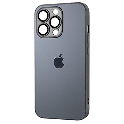 Чехол (накладка) Apple iPhone 14 Pro, AG-Glass, MagSafe, Graphite, Серый