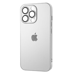 Чохол (накладка) Apple iPhone 14 Pro Max, AG-Glass, Pearly White, MagSafe, Білий