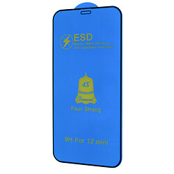 Защитное стекло Apple iPhone 12 Mini, 4S ESD Antistatic, Черный