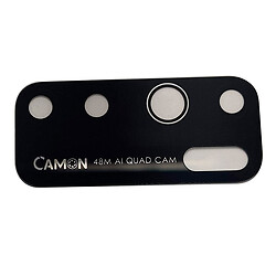 Стекло на камеру Tecno Camon 15 / Camon 15 Air, Черный