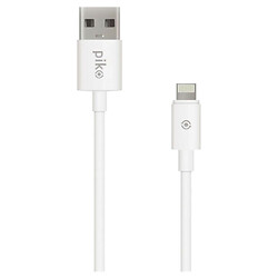USB кабель Piko CB-UL12 Apple iPhone SE 2022 / iPhone 14 Pro Max / iPhone 14 Plus / iPhone 14 Pro / iPhone 14 / iPhone 13 Pro / iPhone 13 Mini / iPhone 13 / iPhone 13 Pro Max / iPhone 12 Mini / iPhone 12 Pro Max / iPhone 12 Pro, Lightning, 2.0 м., Білий