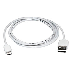 USB кабель REAL-EL Pro, MicroUSB, 1.0 м., Білий