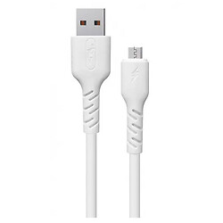 USB кабель SkyDolphin S07V, MicroUSB, 1.0 м., Белый