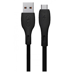 USB кабель SkyDolphin S22T, Type-C, 1.0 м., Чорний