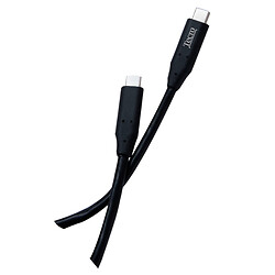 USB кабель Tecro TCC-3.0-0100BK, Type-C, 1.0 м., Чорний