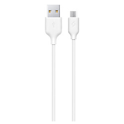 USB кабель Ttec 2DK7530B, MicroUSB, 1.2 м., Белый