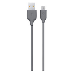 USB кабель Ttec 2DK7530GR, MicroUSB, 1.2 м., Сірий