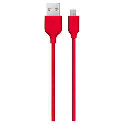 USB кабель Ttec 2DK7530K, MicroUSB, 1.2 м., Червоний