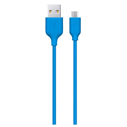 USB кабель Ttec 2DK7530M, MicroUSB, 1.2 м., Синій