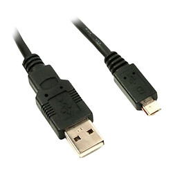 USB кабель Viewcon VW009, MicroUSB, 1.5 м., Чорний