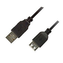 Кабель Piko USB-USB, 3.0 м., Черный