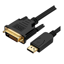 Кабель ProLogix DisplayPort-DVI, 1.8 м., Чорний