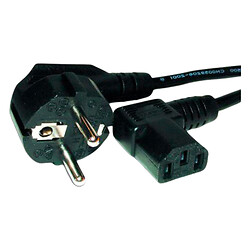 Сетевой кабель питания Atcom CEE7/7-IEC C13, 1.8 м., Черный