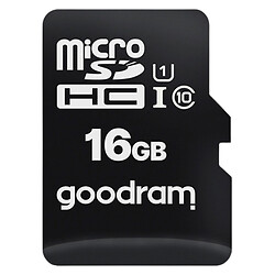 Карта пам'яті Goodram MicroSDHC UHS-1, 16 Гб.