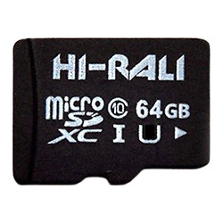 Карта пам'яті Hi-Rali MicroSDXC, 64 Гб.